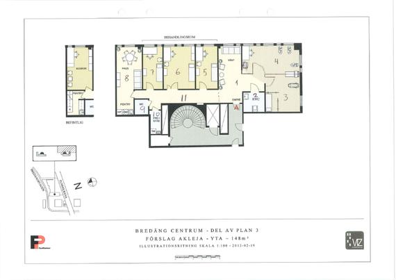 Bredängstorget 5, 3 trappor
