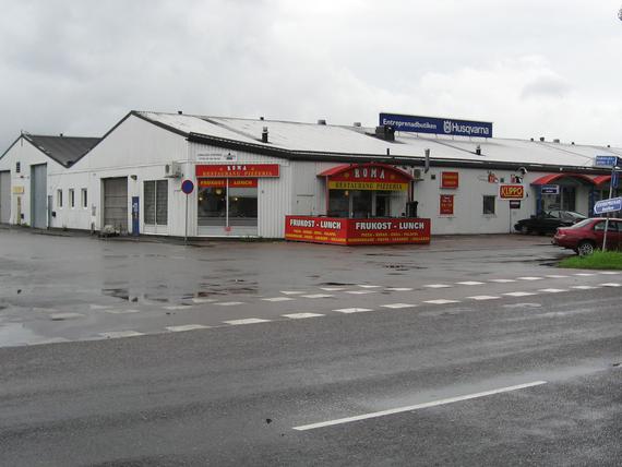 Butik med bra skyltläge