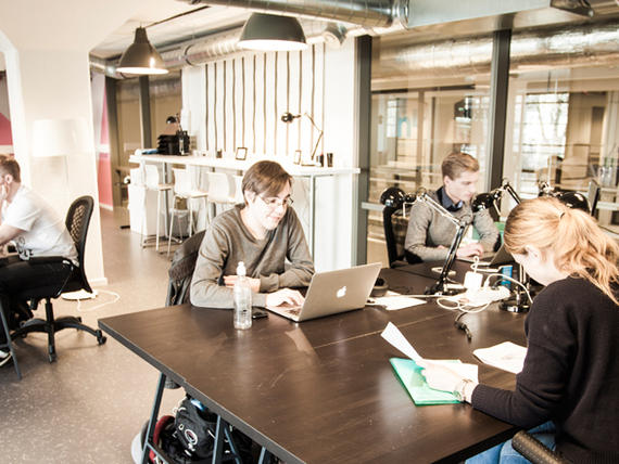 Miljöbild kontorshotell